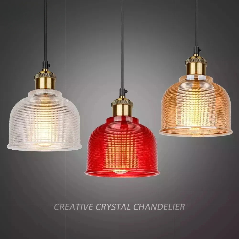 Lighting Room Decor Items - Vintage Glas-Pendelleuchten, Grenzüberschreitender Verkaufsschlager, Kreative Farbenfrohe