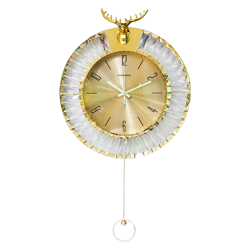 Lighting Home Decor Wall Clocks - Nordic licht luxus wanduhr wohnzimmer hause