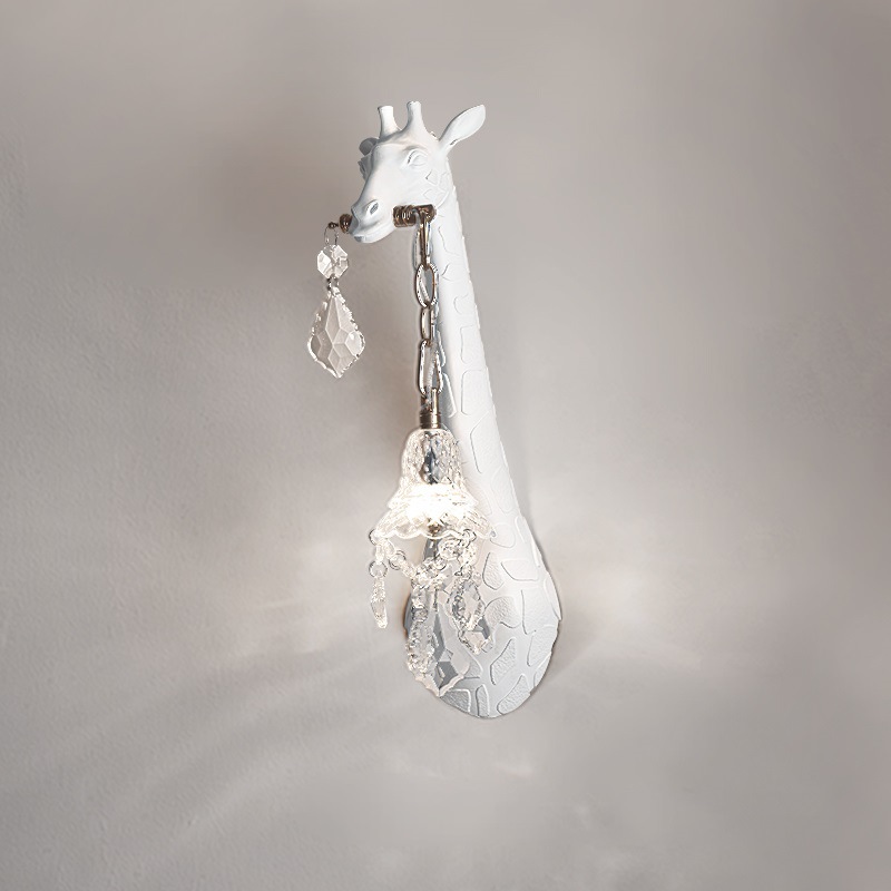 Foyer Lighting Wall Decor - Moderne Kreative Giraffen-LED-Wandleuchte aus Kunstharz für