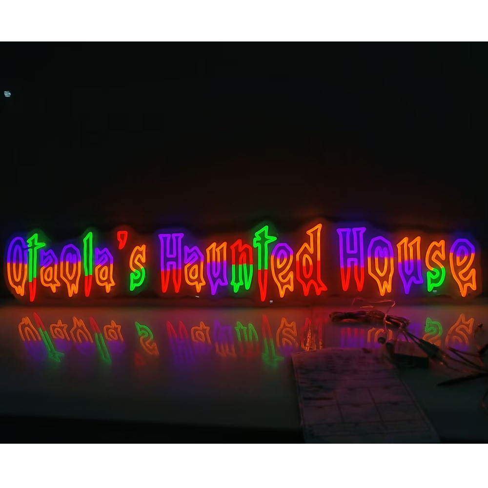 Home Decor Lighting Brands - Benutzerdefinierte Neonschilder für Wohnzimmer, Café, Fotokabine