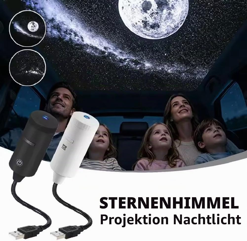 Lighting Decor Living Room - Tragbare Nachtlichtlampe Plug-and-Play & Vielseitiger Sternenhimmel-Projektor