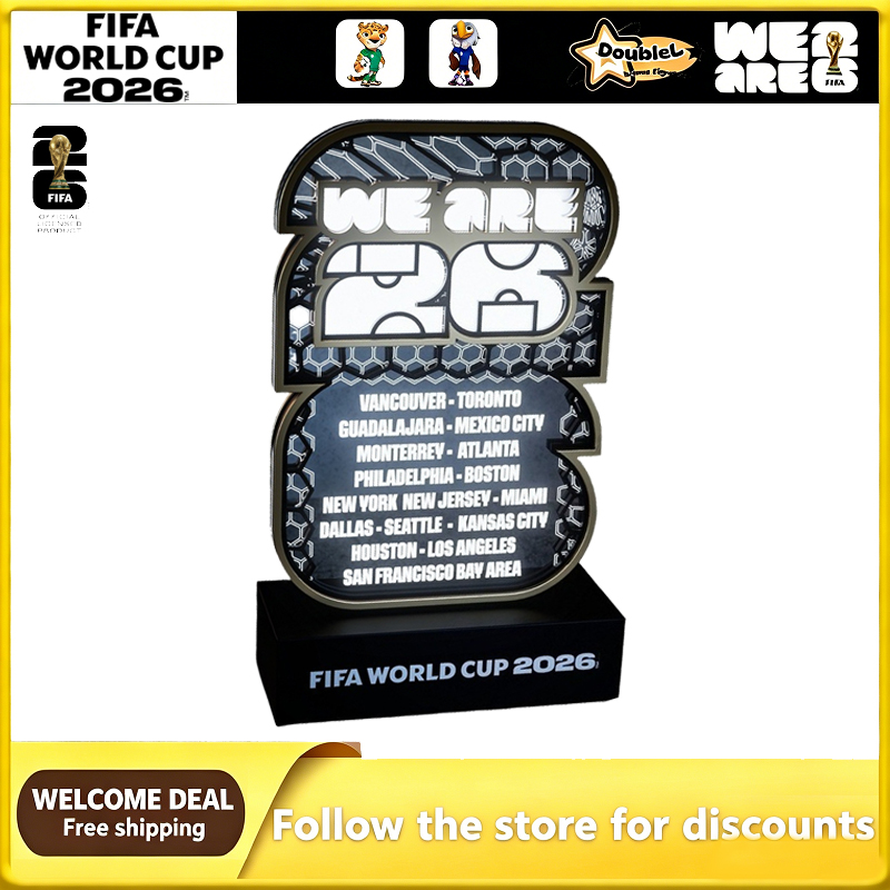 Lighting Room Decor Items - FIFA-Weltmeisterschafts-Stadt 3D LED-Nachtlicht USB-Tischlampe Schlafzimmer Heimdekoration