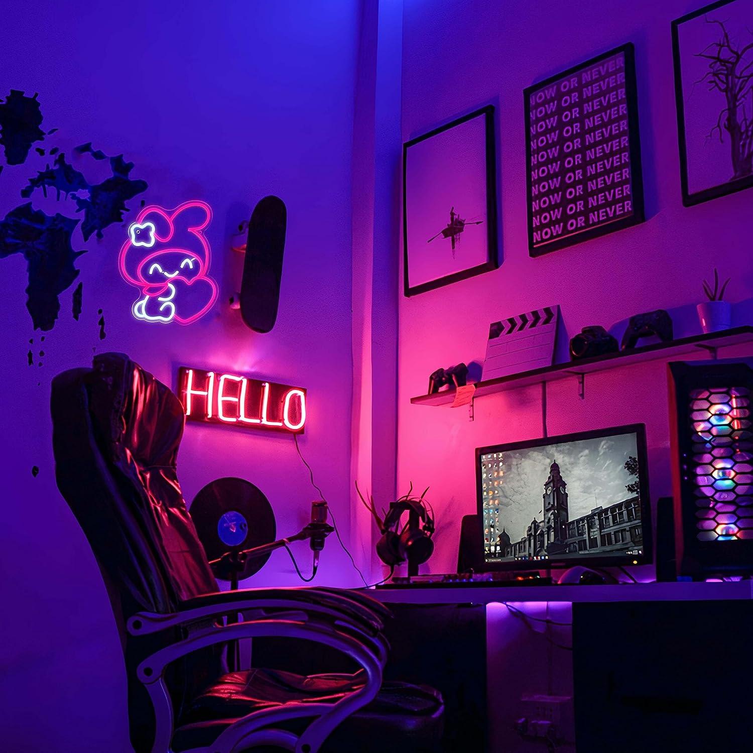 Anime Neon-Schild Japanische L – Lighting Decor Living Room Bewertung und Preis