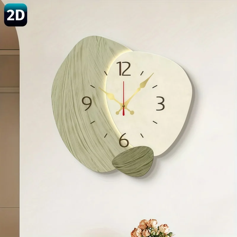 2D Flache, Holz-Wanduhr mit Ge – Lighting Home Decor Wall Clocks Bewertung und Preis