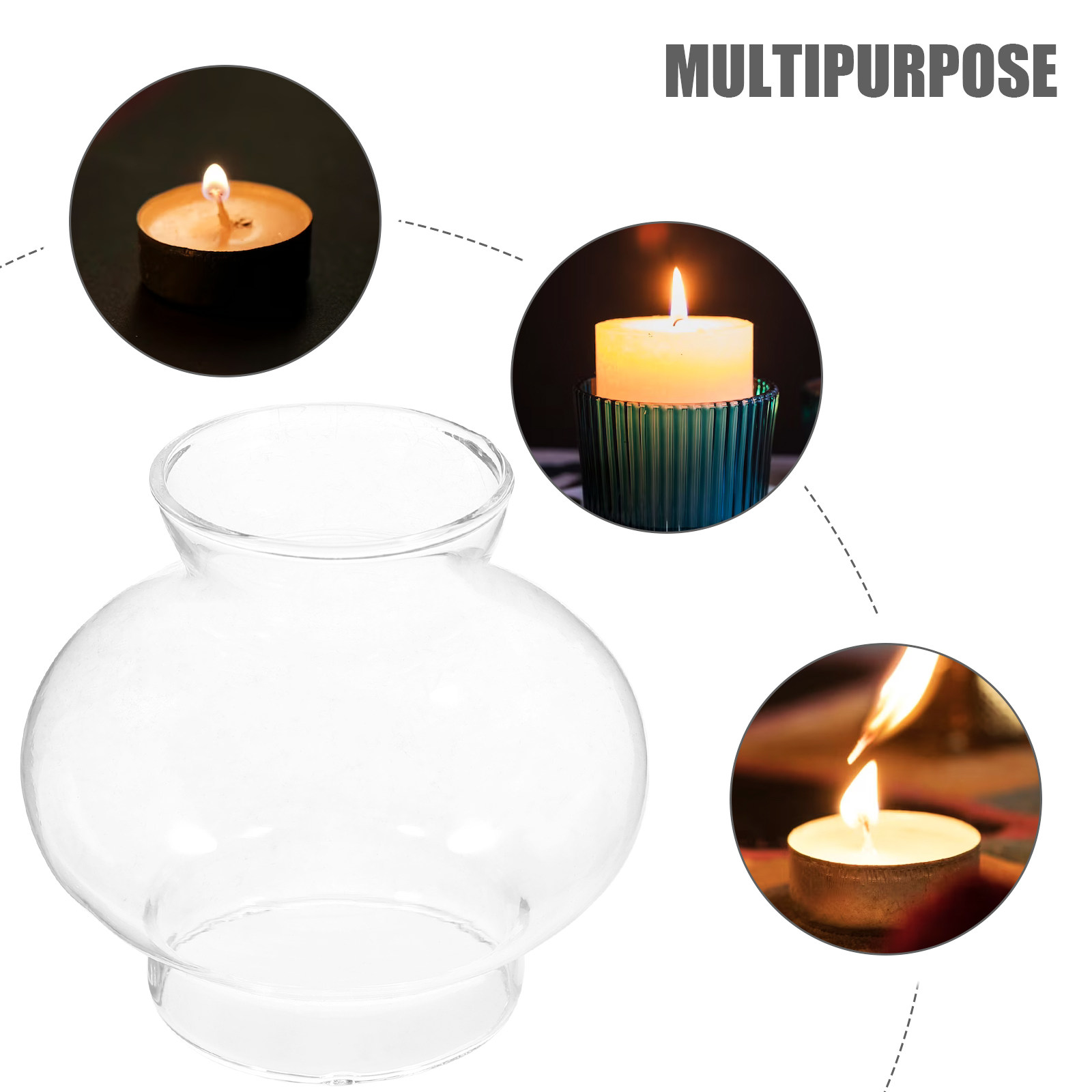 Retro-Lampenschirm aus klarem  – Lighting Decor For Living Room Bewertung und Preis