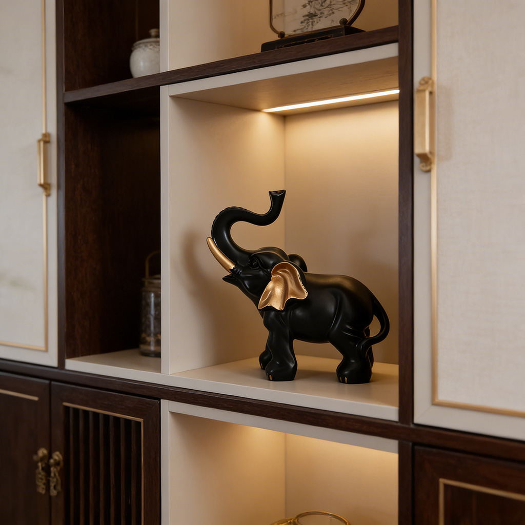 1 Stück schwarze und goldene G – Lighting Room Decor Items Bewertung und Preis