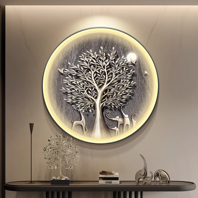 Dekorative Malerei einer runde – Elements Lighting Decor Bewertung und Preis