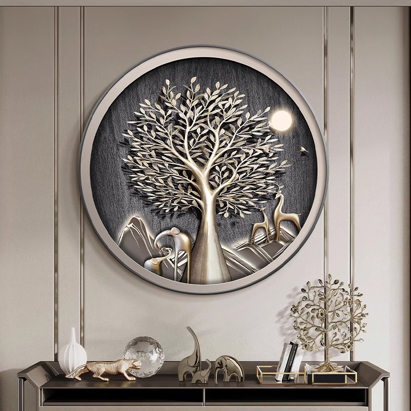 Dekorative Malerei einer runde – Elements Lighting Decor Bewertung und Preis