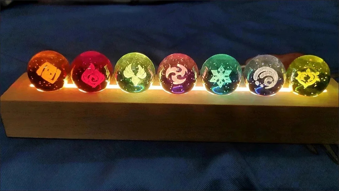 Spielkristallkugel-Figur Nacht – Elements Lighting Decor Bewertung und Preis