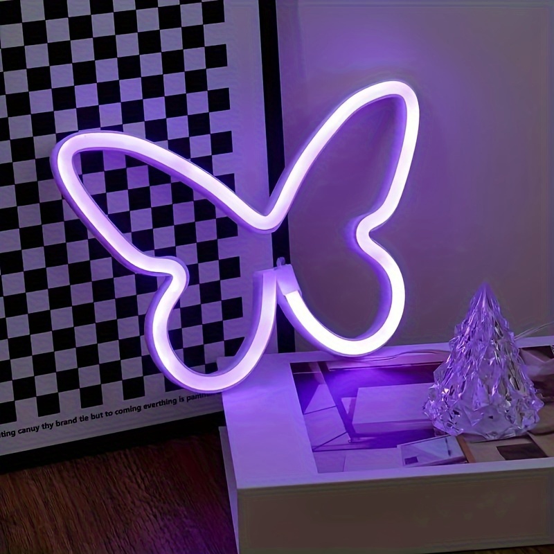 LED-Schmetterlings-Neonlichter – Foyer Lighting Wall Decor Bewertung und Preis