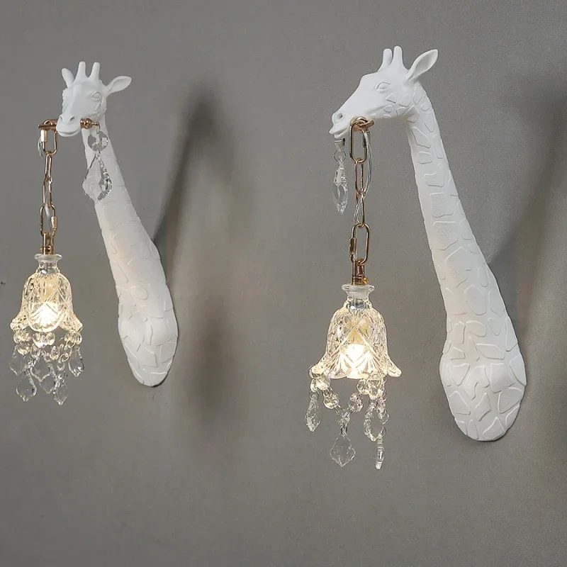 Moderne Kreative Giraffen-LED- – Foyer Lighting Wall Decor Bewertung und Preis