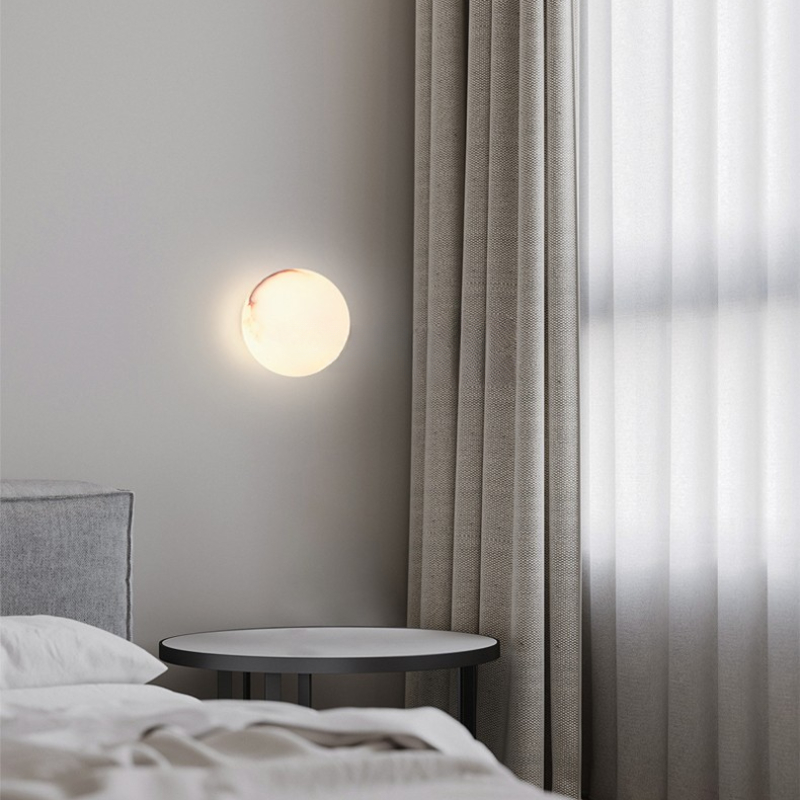 Nordische Kugel-Marmor-Wandleu – Foyer Lighting Wall Decor Bewertung und Preis