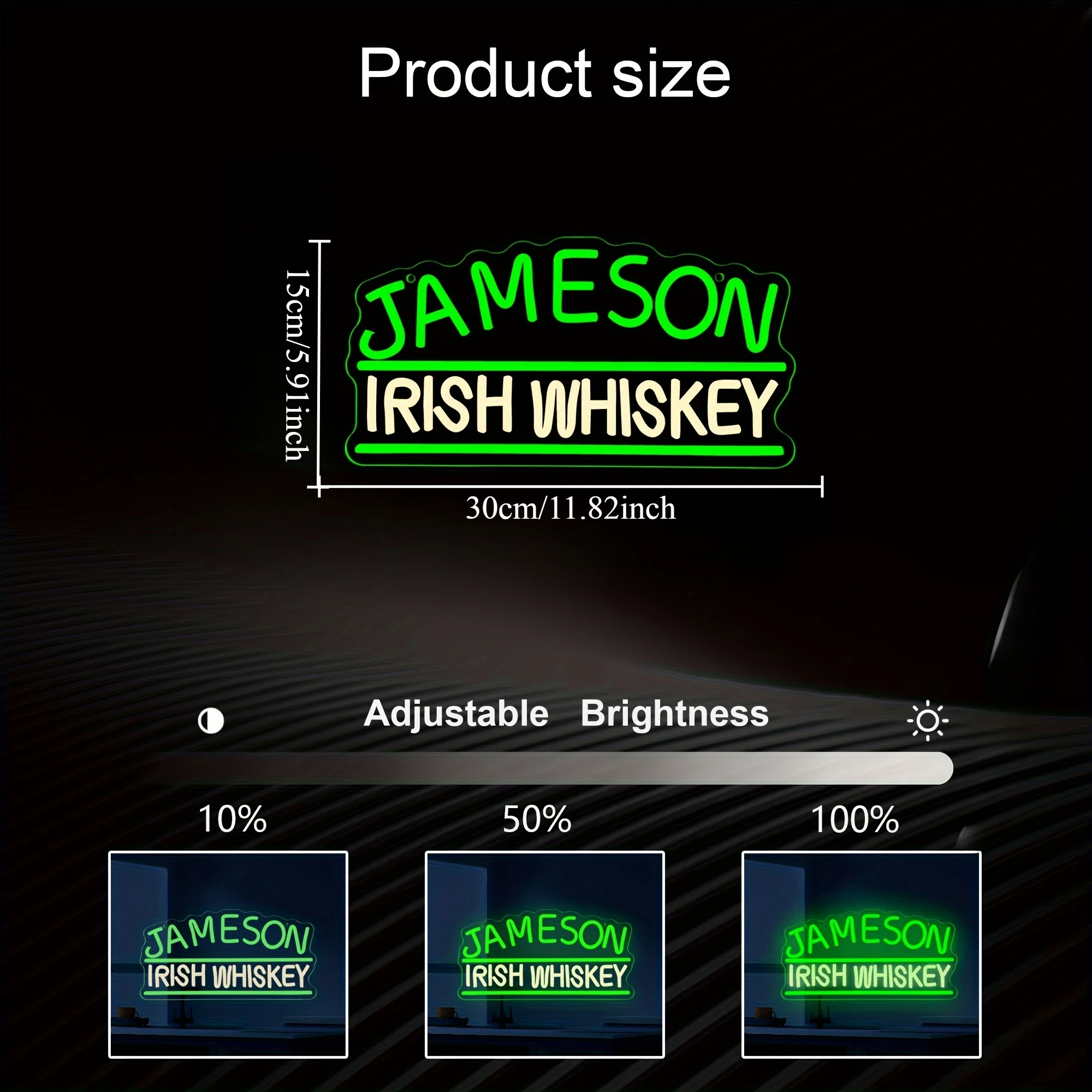 Jameson Irish Whiskey Markenlo – Home Decor Lighting Brands Bewertung und Preis