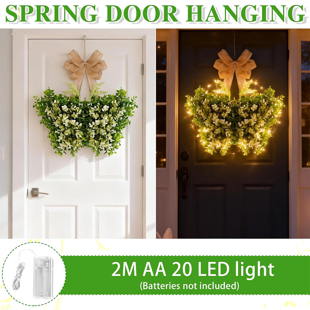 Frühlingskranz mit Beleuchtung – Elements Lighting Decor Bewertung und Preis