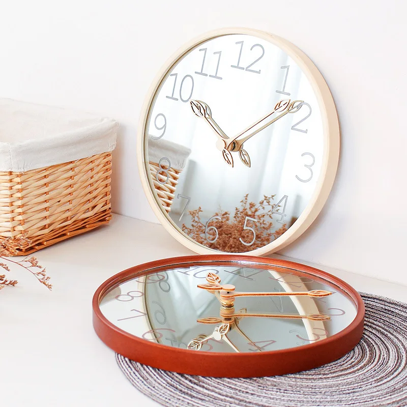 12-Zoll-Spiegel-Wanduhr aus Ho – Lighting Home Decor Wall Clocks Bewertung und Preis
